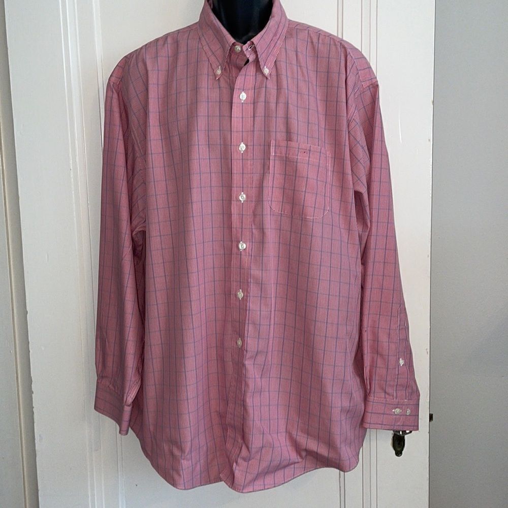 Brooks Brothers The‎ Original Polo Shirt long sleeve red, white & blue shirt